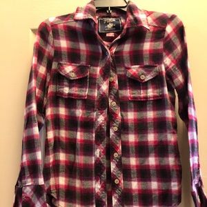 Women’s flannel button down